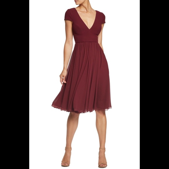 NEW Dress the Population Corey‎ Fit Flare Dress XS - Picture 2 of 13